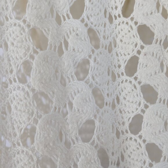 Xhilaration White Knit Dress with slip - Picture 4 of 8